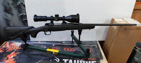 WINCHESTER 70 243 WSSM + lunette + matériel rechargement