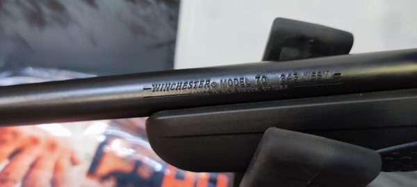 WINCHESTER 70 243 WSSM + lunette + matériel rechargement – Image 5